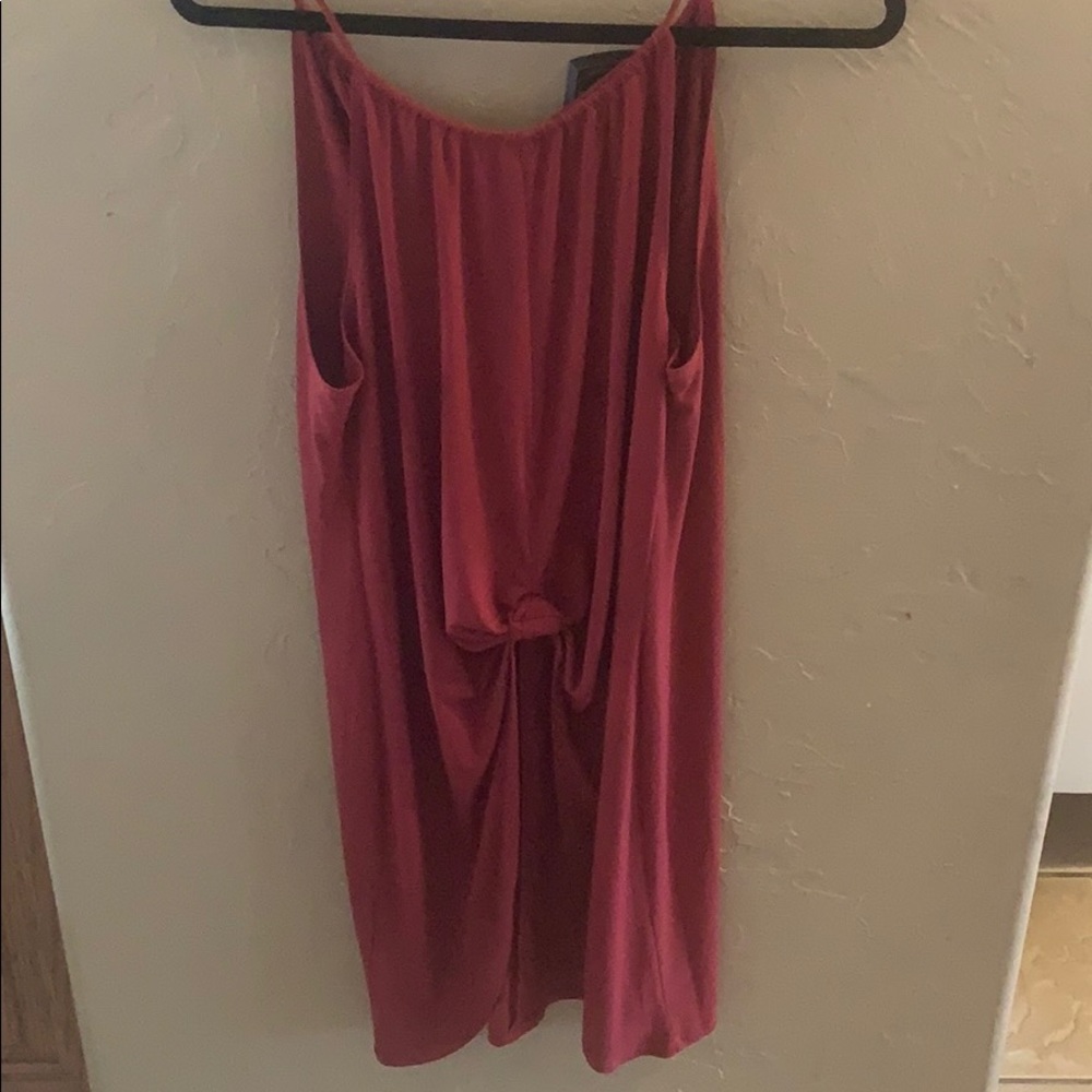 Women’s Knot Front Tunic Top